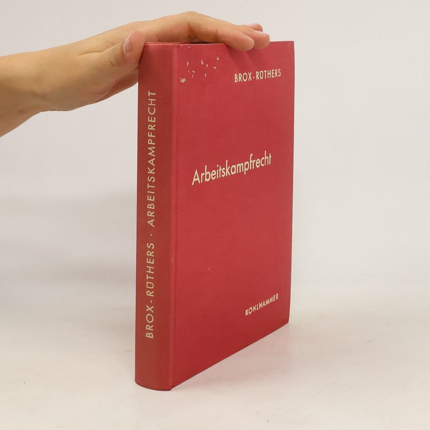 Hans Brox Arbeitskampfrecht