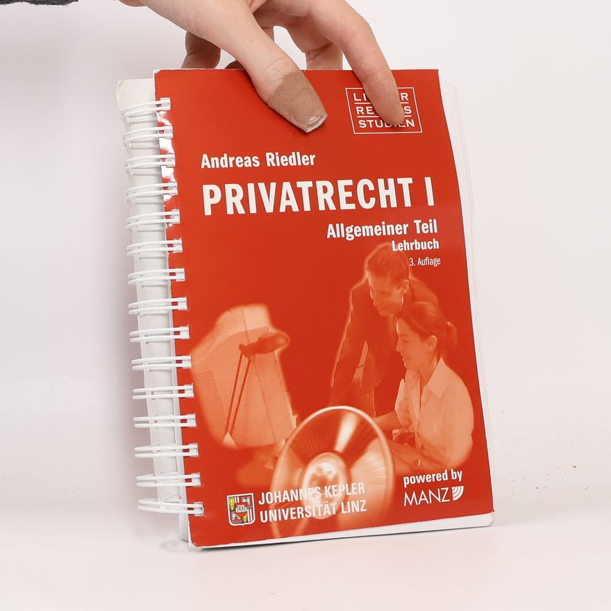 Andreas Riedler Privatrecht I.