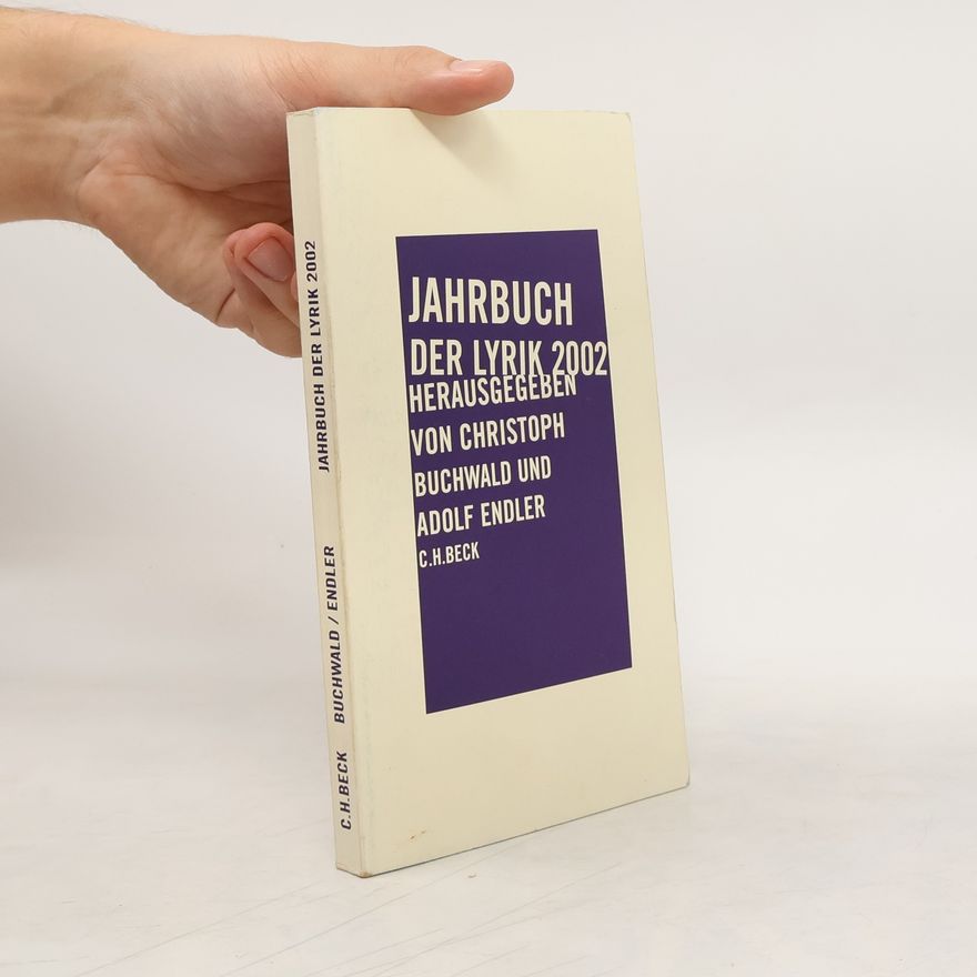 Christoph Buchwald Jahrbuch der Lyrik 2002