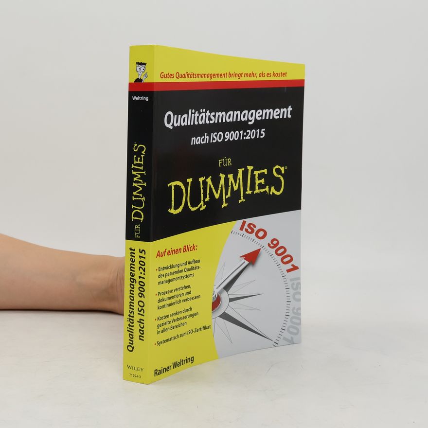 Rainer Weltring Qualitätsmanagement nach ISO 9001:2015 für Dummies
