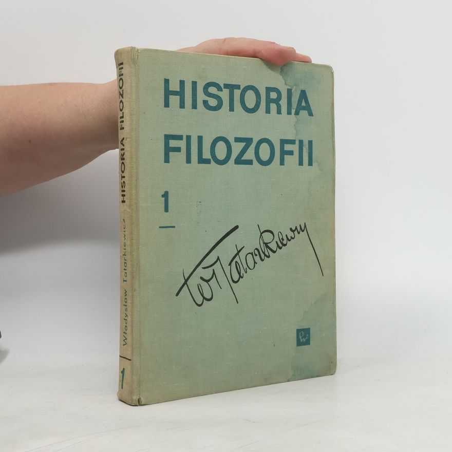 Władysław Tatarkiewicz Historia filozofii 1