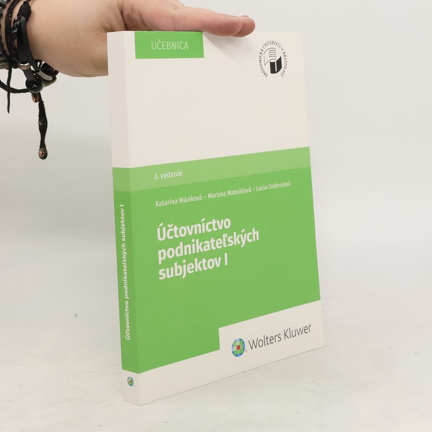 Autorenkollektiv Účtovníctvo podnikateľských subjektov I