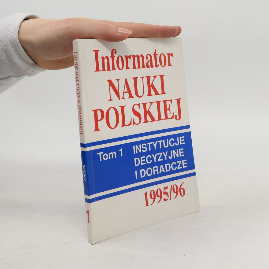 Autorenkollektiv Informator nauki polskiej. Tom 1, 1995/96