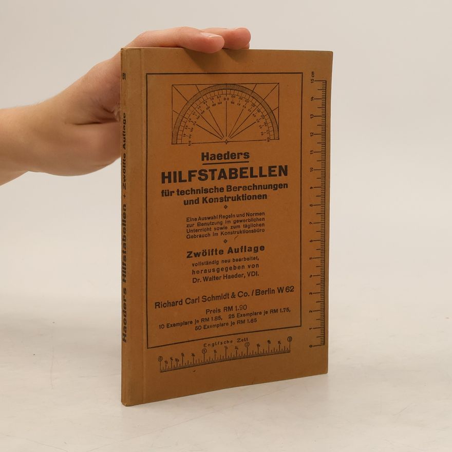 Autorenkollektiv Haeders Hilfstabellen