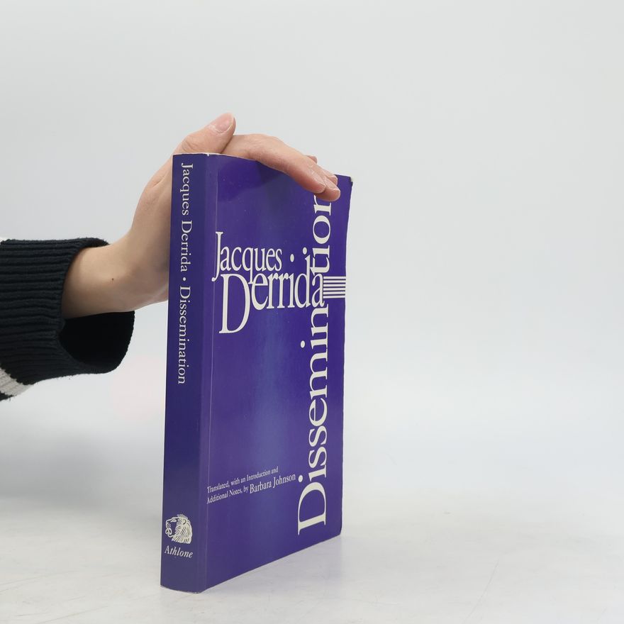Jacques Derrida Dissemination