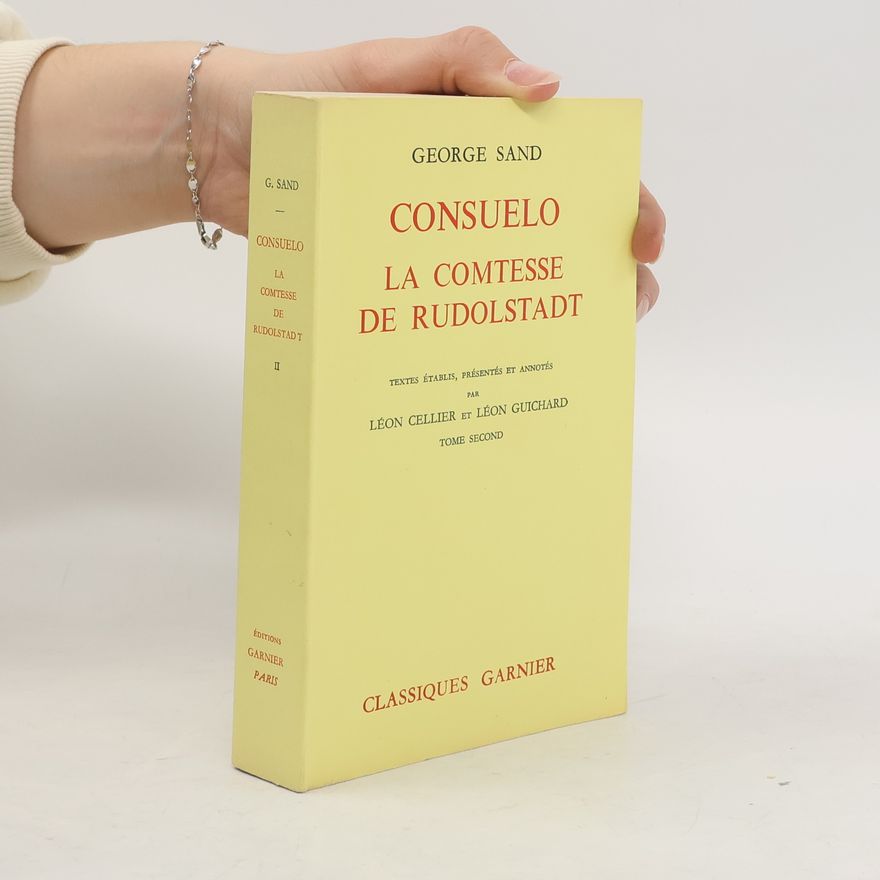 George Sand Consuelo. La comtesse du Rudolstadt