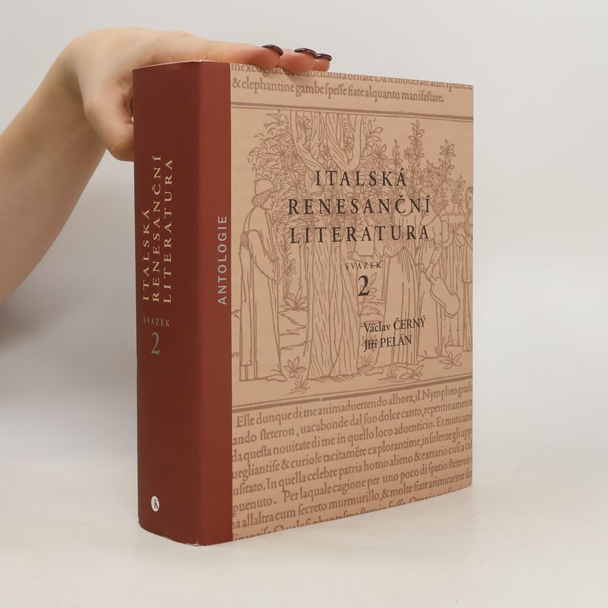 Jiří Pelán Italská renesanční literatura. Antologie. Svazek 2