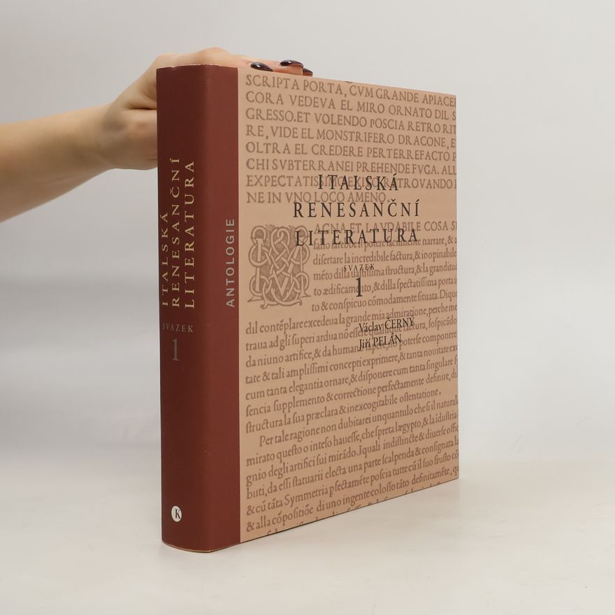 Jiří Pelán Italská renesanční literatura. Antologie 1