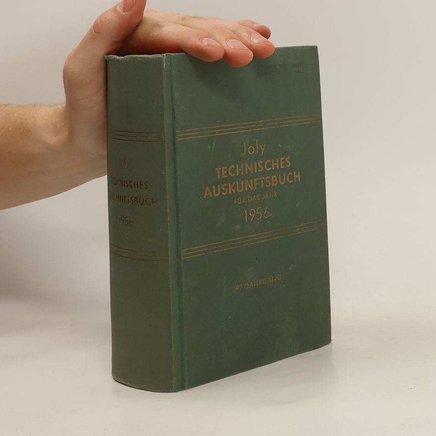 AA.VV. Joly technisches auskunftsbuch 1956