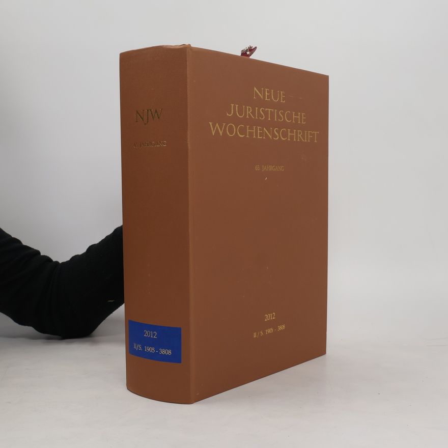 Kolektiv autorů Neue juristische Wochenschrift