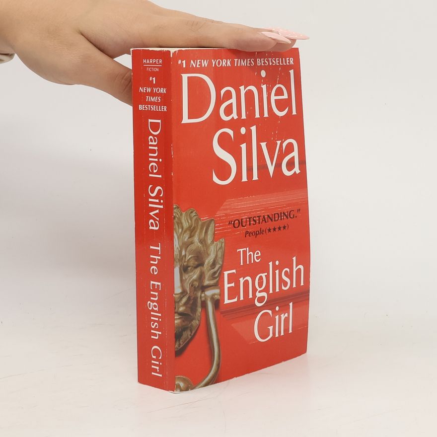 Daniel Silva The English Girl. Das englische Mädchen, englische Ausgabe