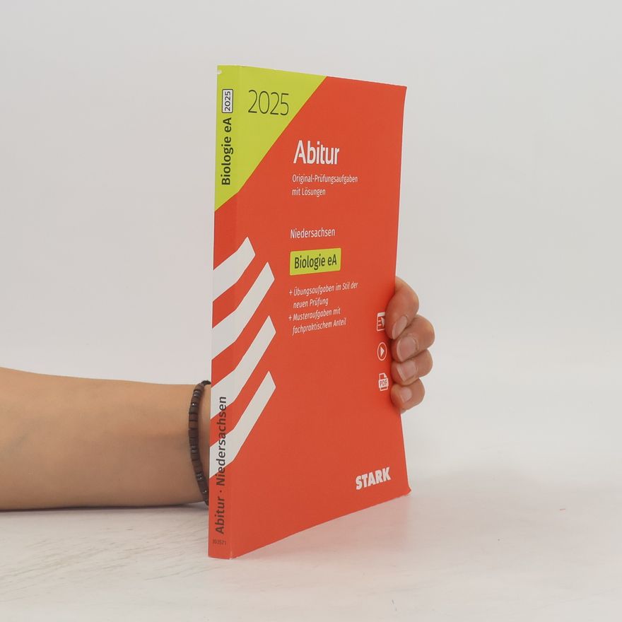 Autorenkollektiv 2025 Abitur Original-Prüfungsaufgaben mit Lösungen, Niedersachsen. Biologie eA