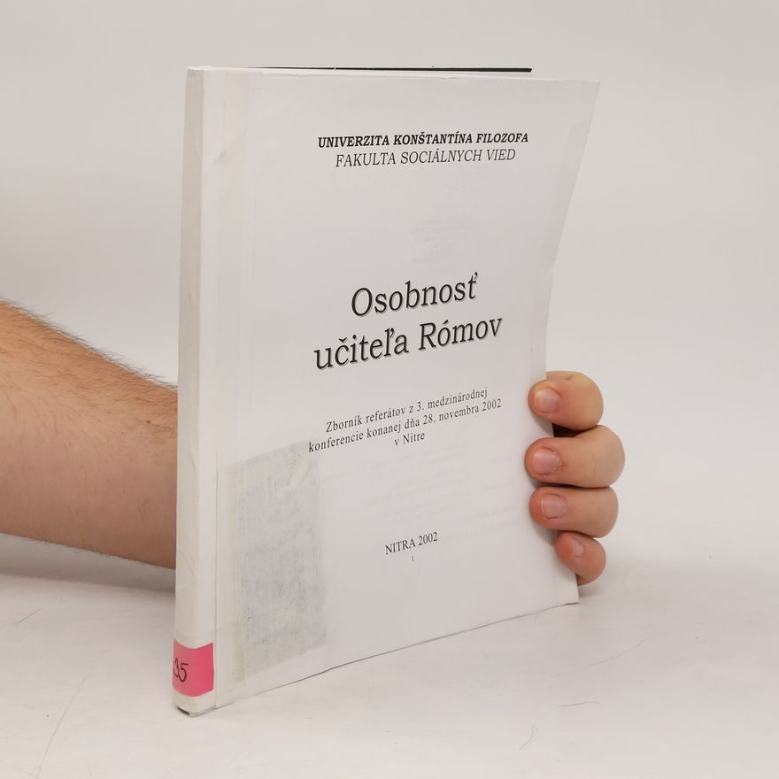 Kolektiv autorů Osobnosť učiteľa Rómov