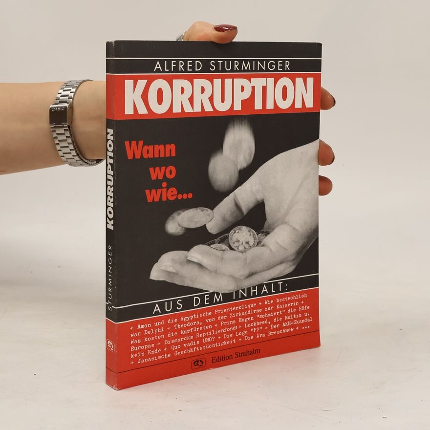 Alfred Sturminger Korruption