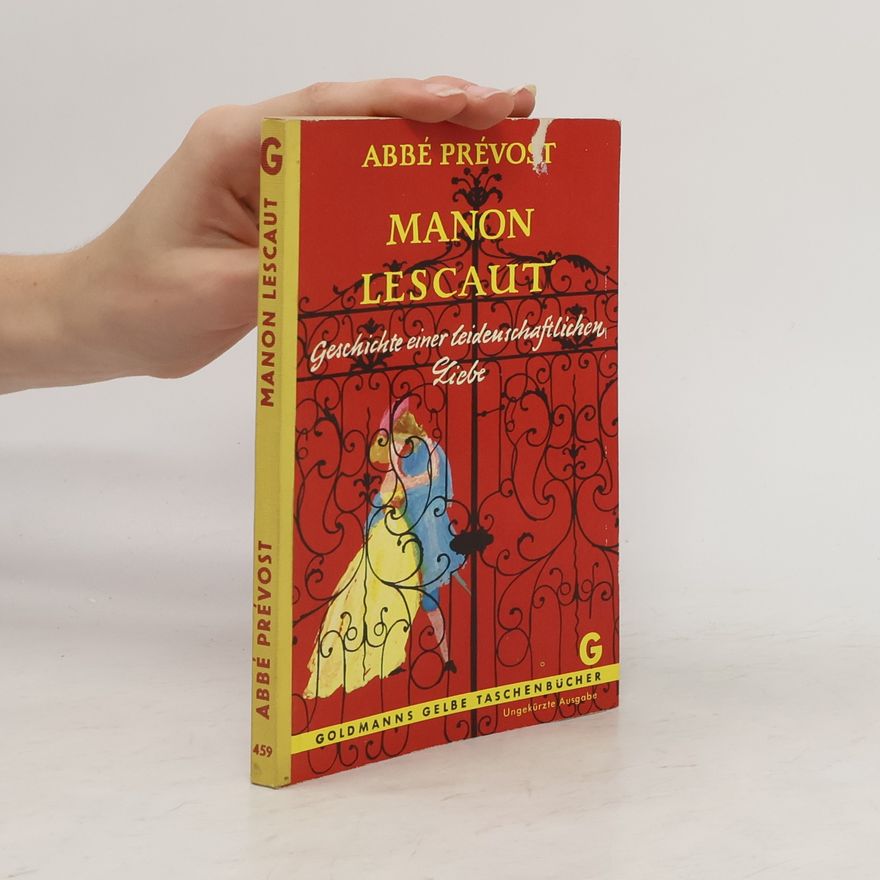 Antoine François Prévost Manon Lescaut