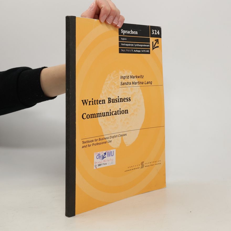 Sandra Martina Lang Written Business Communication