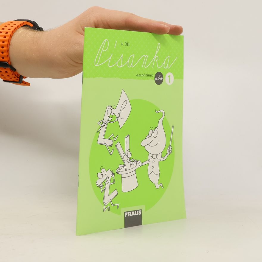 Hana Křenová Písanka 1- vázané písmo, 4. díl