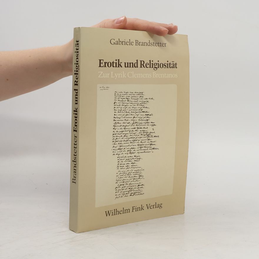 Gabriele Brandstetter Erotik und Religiosität