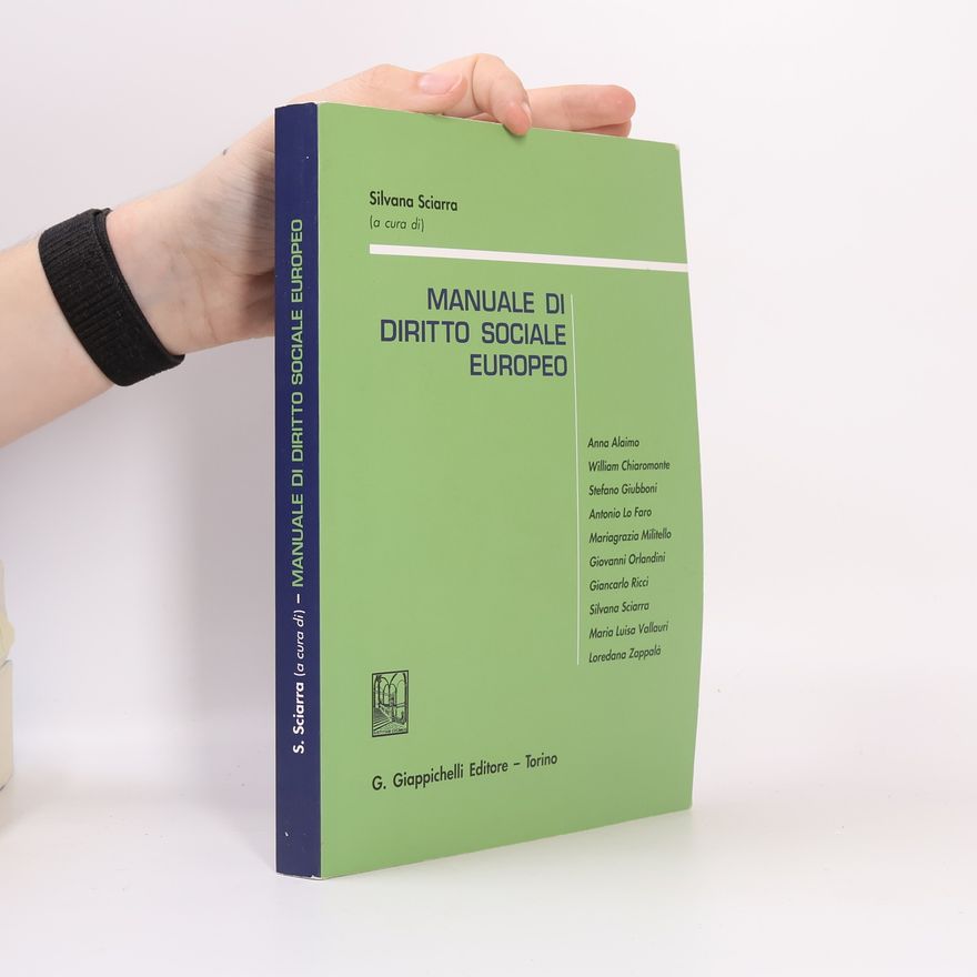 Collectif d'auteurs Manuale di diritto sociale europeo