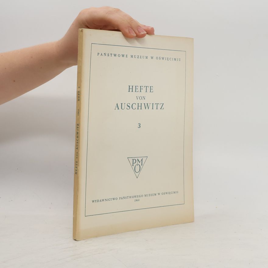 Various authors Hefte von Auschwitz 3