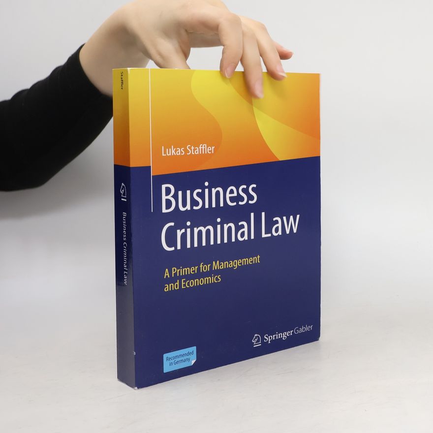 Lukas Staffler Business Criminal Law