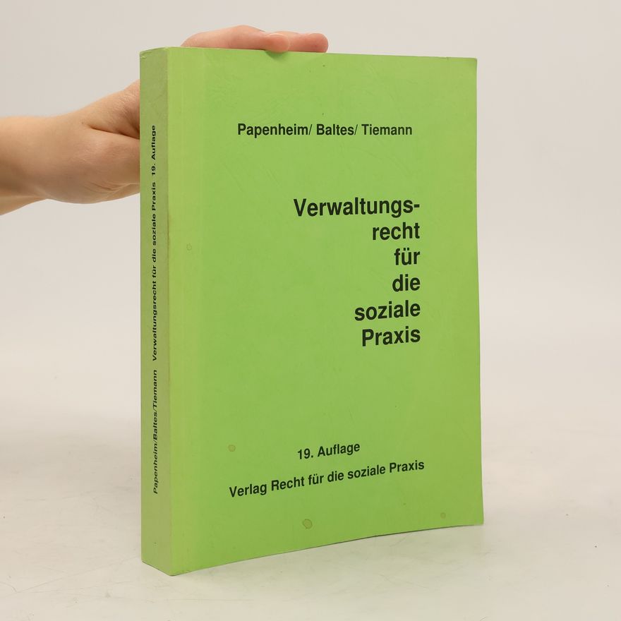 Heinz-Gert Papenheim Verwaltungsrecht für die soziale Praxis