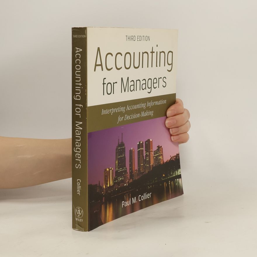 Paul M. Collier Accounting for Managers