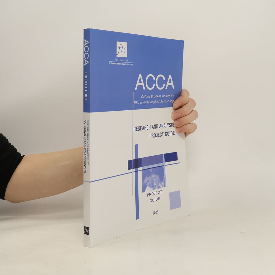 Autores varios ACCA Oxford Brookes University BSc (Hons) Applied Accounting