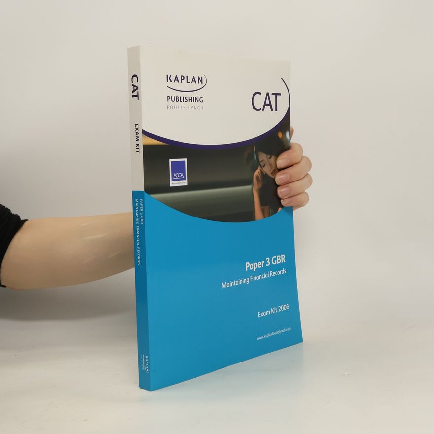 Autores varios Cat Revision. Paper 3 GBR Maintaining Financial Records