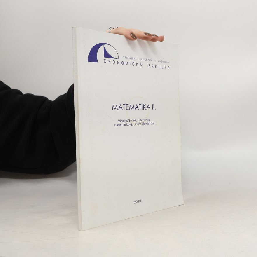 Vincent Šoltés Matematika II.
