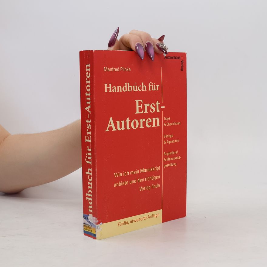 Manfred Plinke Handbuch für Erst-Autoren