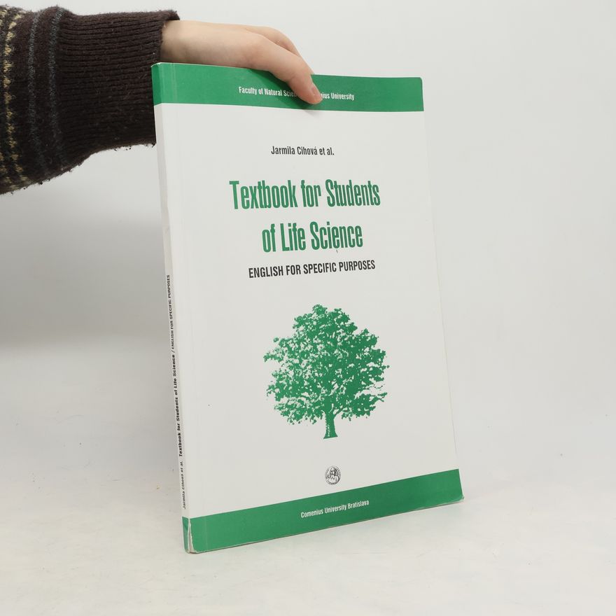 Jarmila Cihová Textbook for Students of Life Science