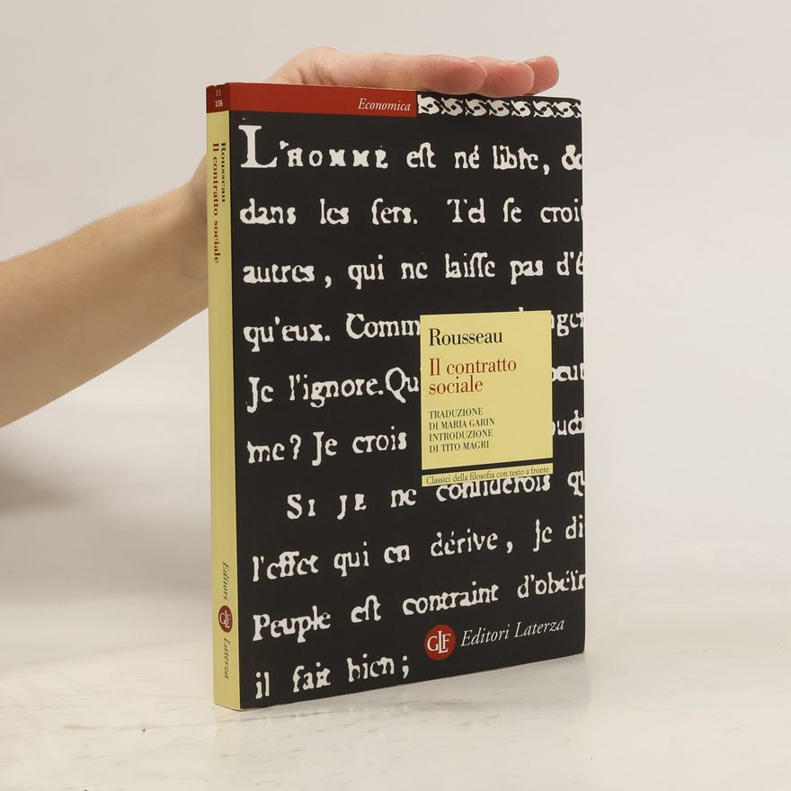 Jean-Jacques Rousseau Il contratto sociale