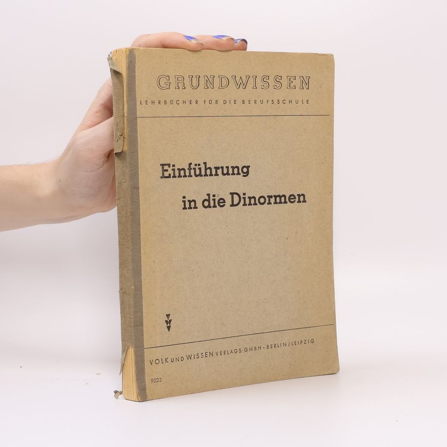Kolektiv autorů Einführung in die dinormen