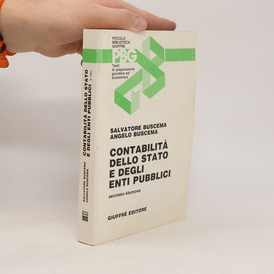 Salvatore Buscema Contabilità dello Stato e degli enti pubblici