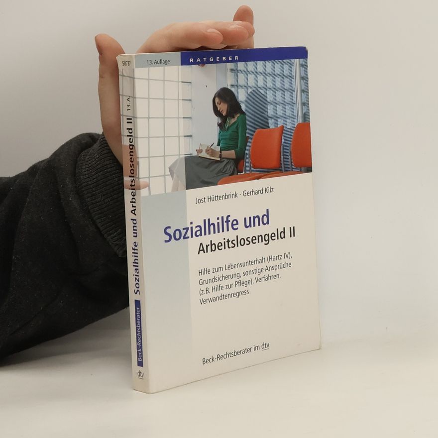 Jost Hüttenbrink Sozialhilfe und Arbeitslosengeld II