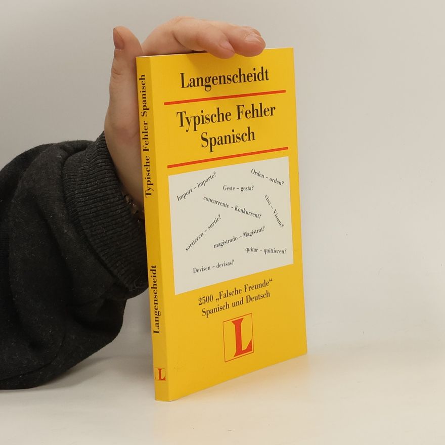 Gerd Wotjak Typische Fehler Spanisch