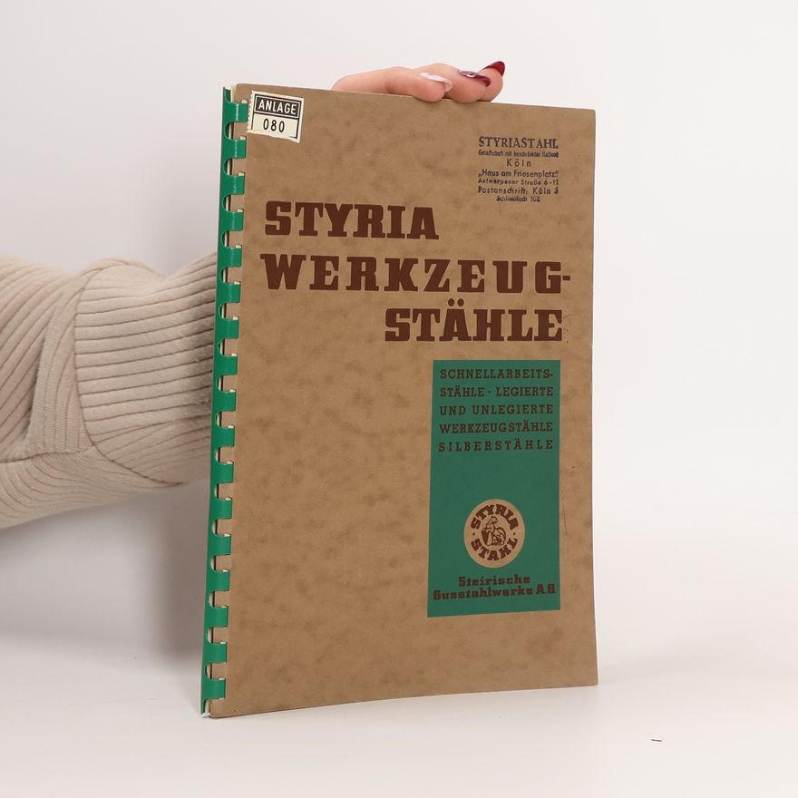 Autorenkollektiv Styria Werkzeugstähle