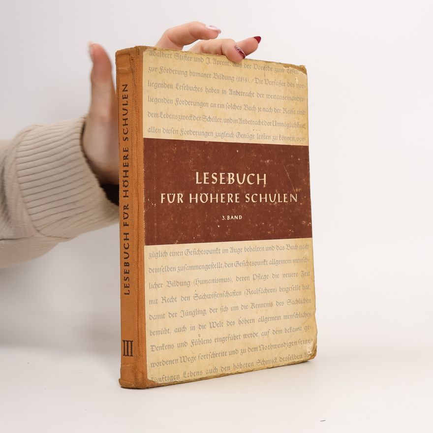 Autorenkollektiv Lesebuch für höhere Schulen. Band 3