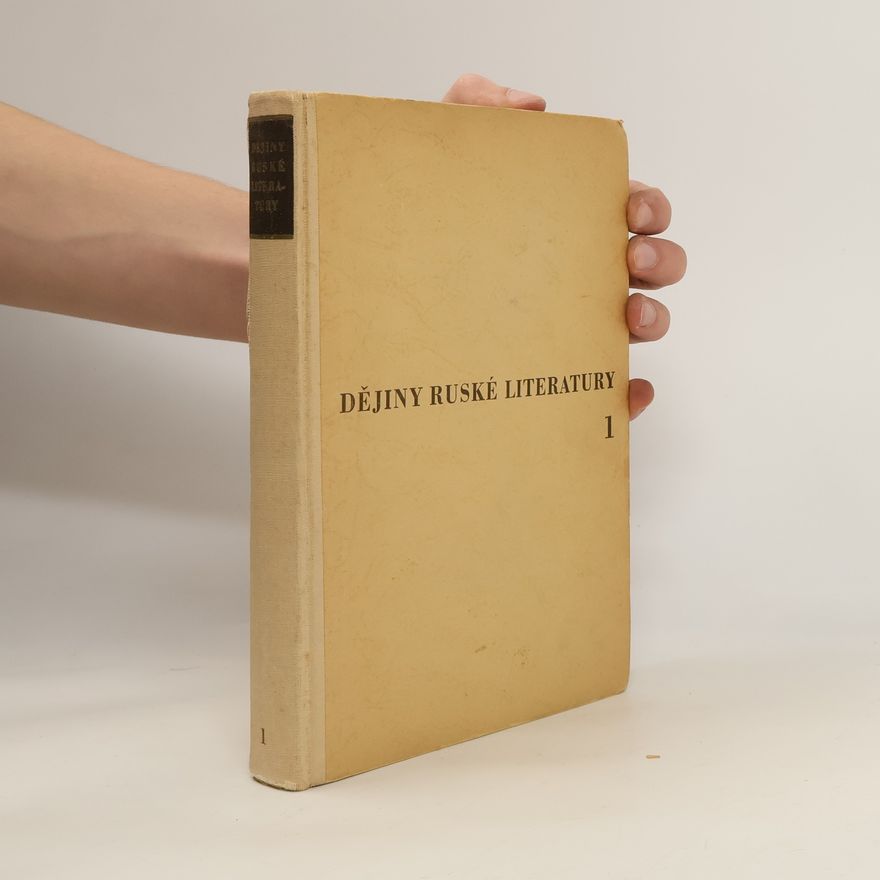 A. Zerčaninov Dějiny ruské literatury I. díl