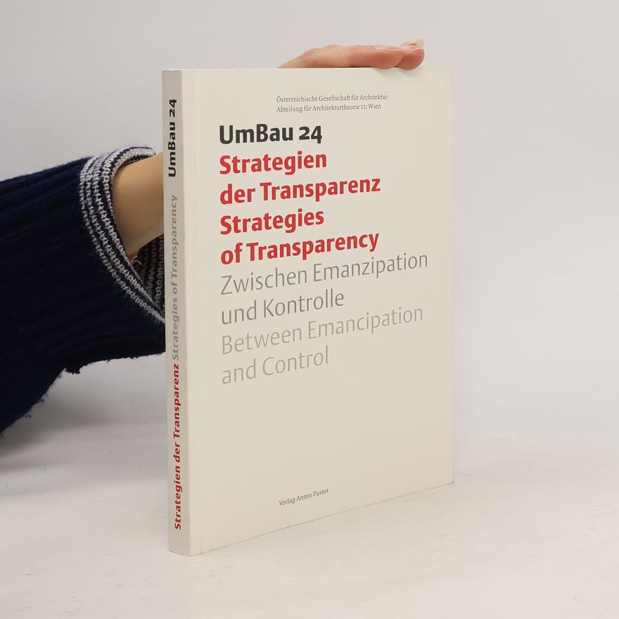 Kolektív autorov Strategien der Transparenz. Strategies of Transparency