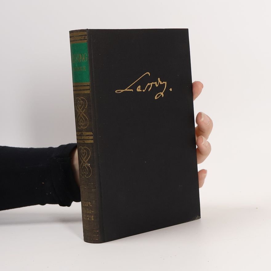 Gotthold Ephraim Lessing Ausgewählte Werke. Vierter Band
