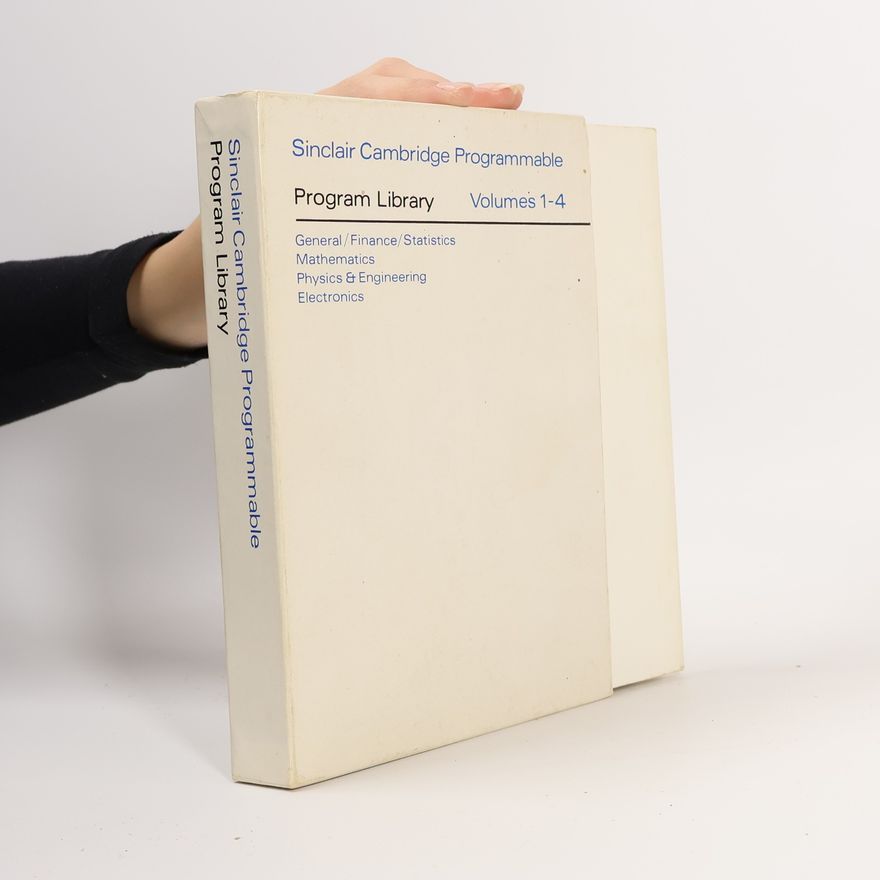 AA.VV. Sinclair Cambridge Programmable. Program Library Volumes 1-4