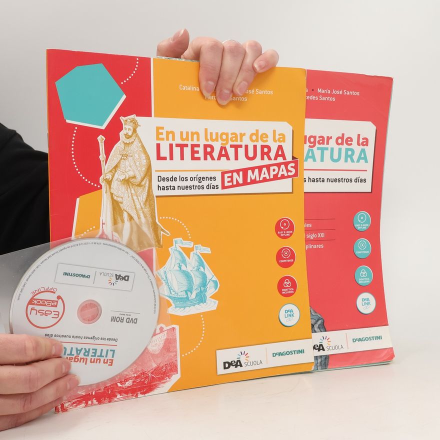 María José Santos En un lugar de la literatura. Libro di testo, quaderno di esercizi e CD
