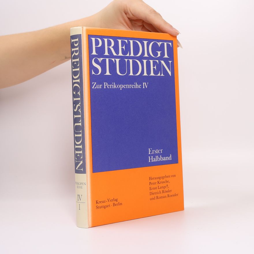 Volker Drehsen Predigtstudien. Zur Perikopenreihe IV/1