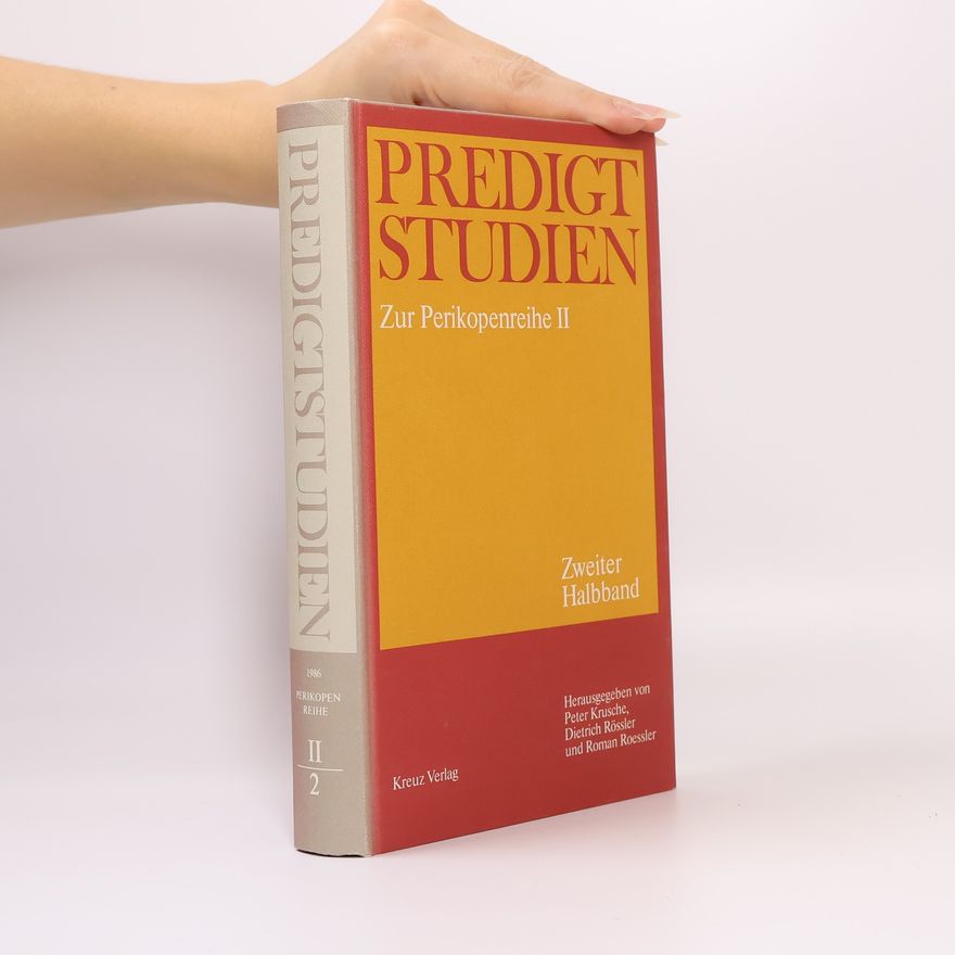 Autorenkollektiv Predigt Studien. Zur Perikopenreihe II/2