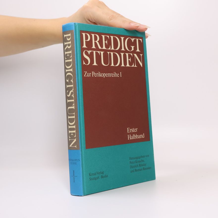 Autorenkollektiv Predigtstudien. Zur Perikopenreihe I/1
