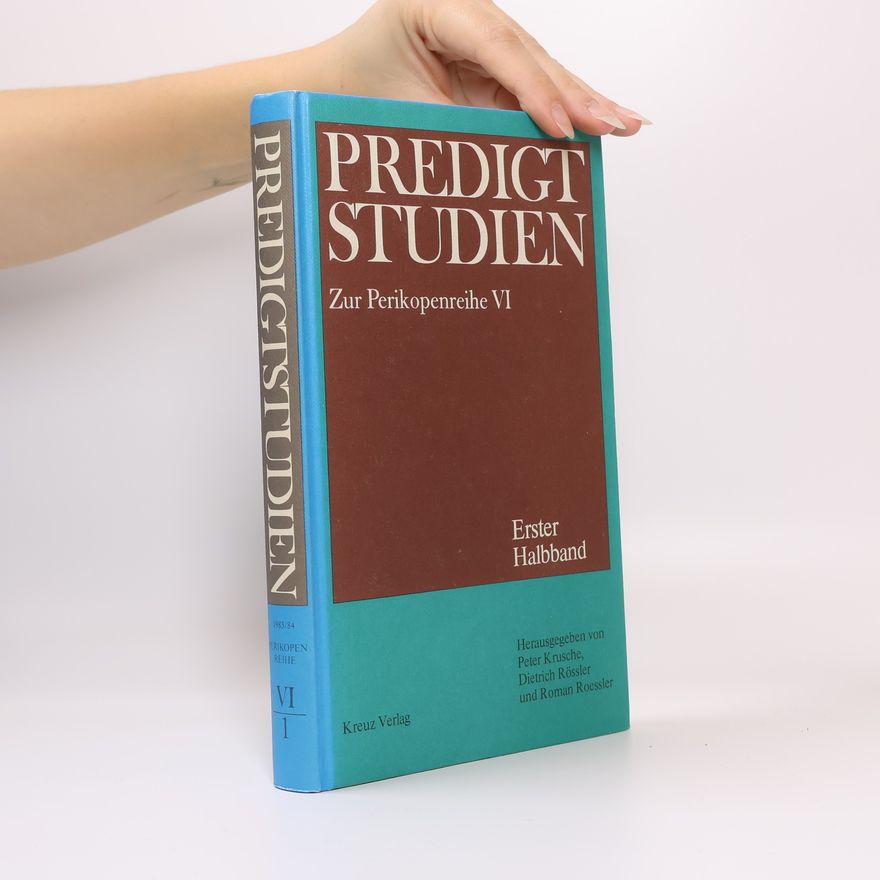 Autorenkollektiv Predigtstudien. Zur Perikopenreihe VI/1