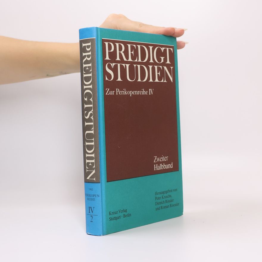 Autorenkollektiv Predigtstudien. Zur Perikopenreihe IV/2