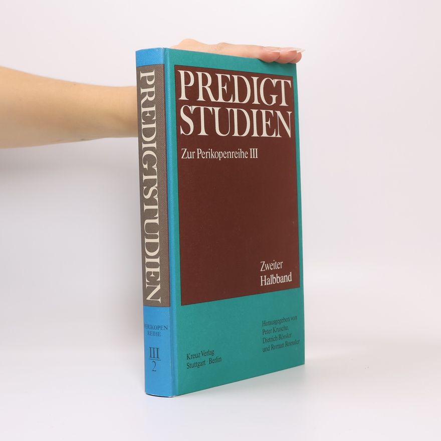 Autorenkollektiv Predigtstudien. Zur Perikopenreihe III/2